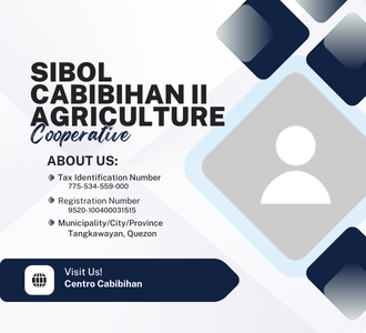 Sibol Cabibihan Ii Agriculture Cooperative