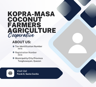 Kopra Masa Coconut Farmers Agriculture Cooperative