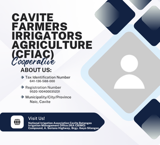Cavite Farmers Irrigators Agriculture Cooperative (cfiac)