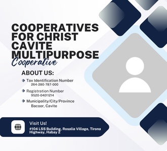 Cooperatives For Christ Cavite Multipurpose Cooperative