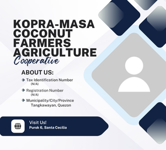 Kopra Masa Coconut Farmers Agriculture Cooperative