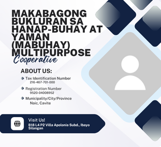 Makabagong Bukluran Sa Hanap Buhay At Yaman (mabuhay) Multipurpose Cooperative
