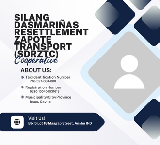 Silang DasmariÑas Resettlement Zapote Transport Cooperative (sdrztc)